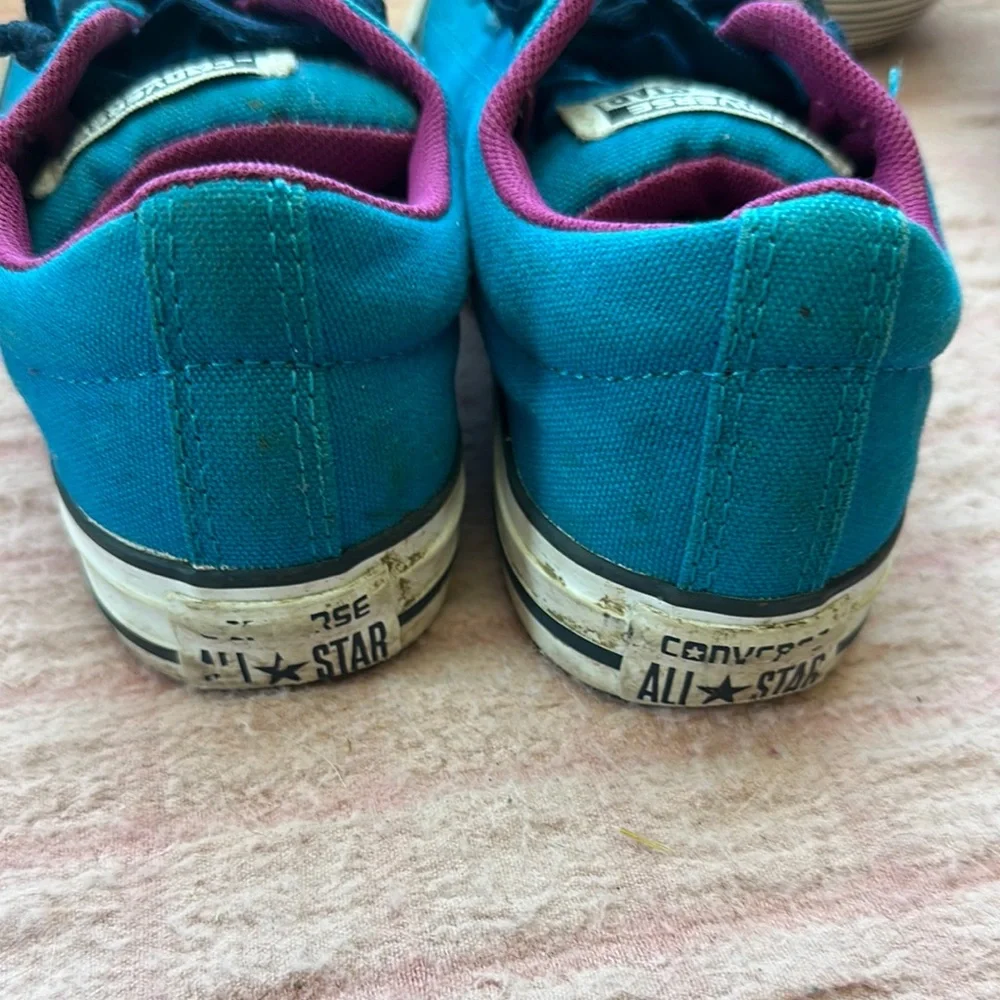 Converse Blue and Purple‎ Sneakers Classic Canvas Style